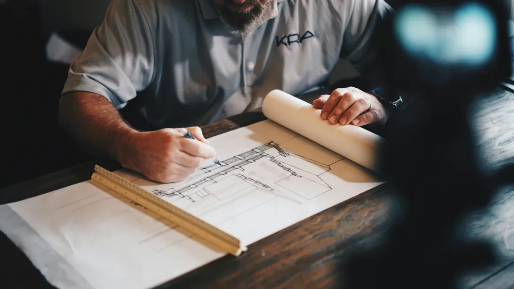 Architectural design review and planning consultation drawings